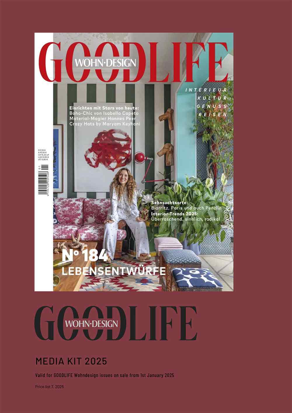 GOODLIFE Wohndesign | Mediadaten für Anzeigen