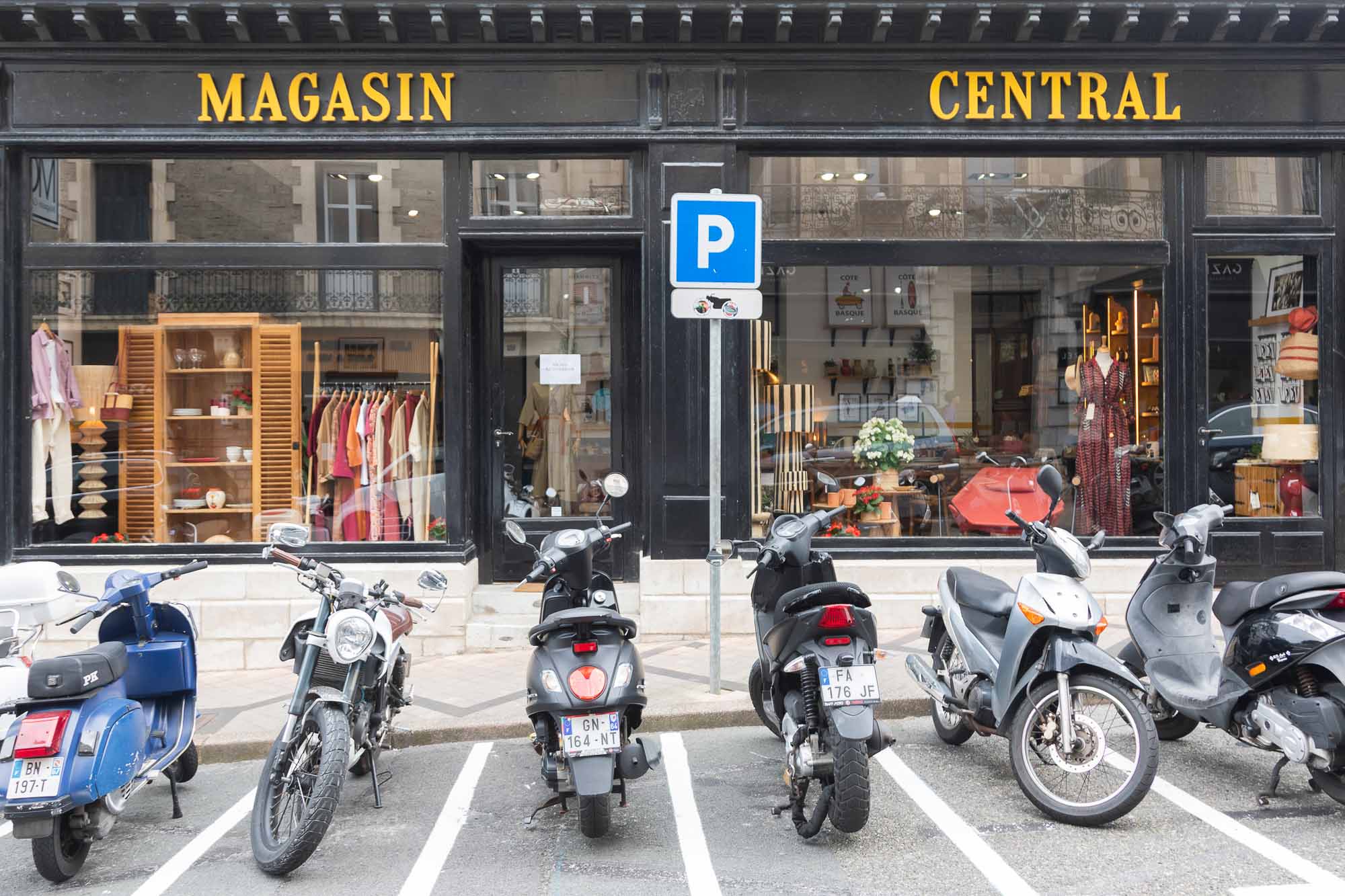 Shops in Biarritz