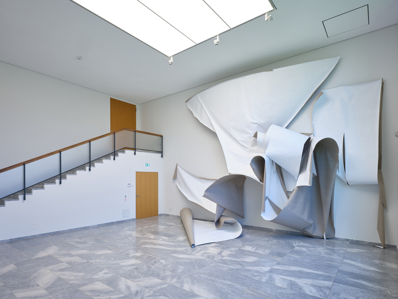 Katharina Grosse: Ausstellung in Stuttgart