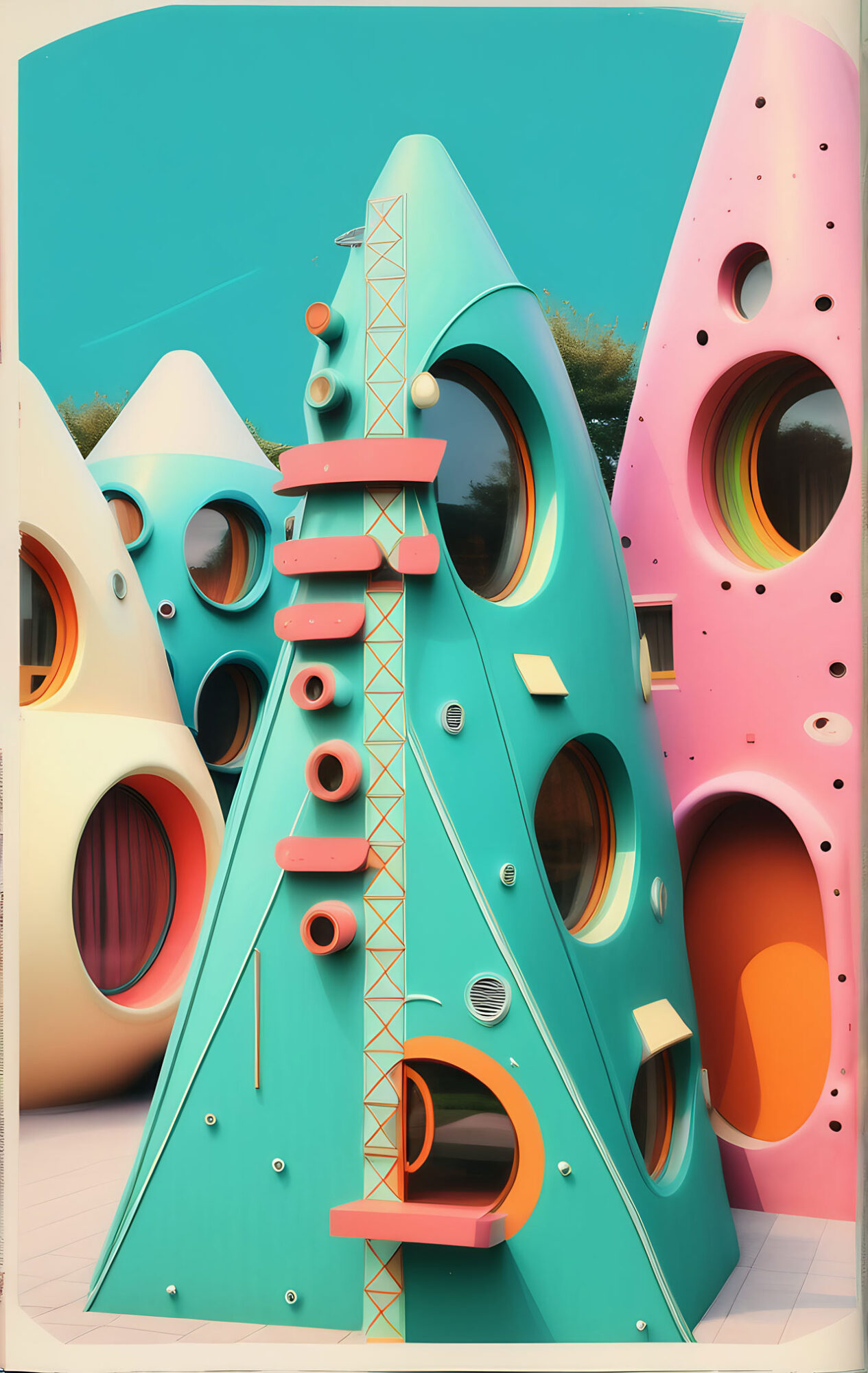Kunsthalle Tübingen. Amelie Weyers, Hochschule Darmstadt, Fachbereich Architektur, 2024.
