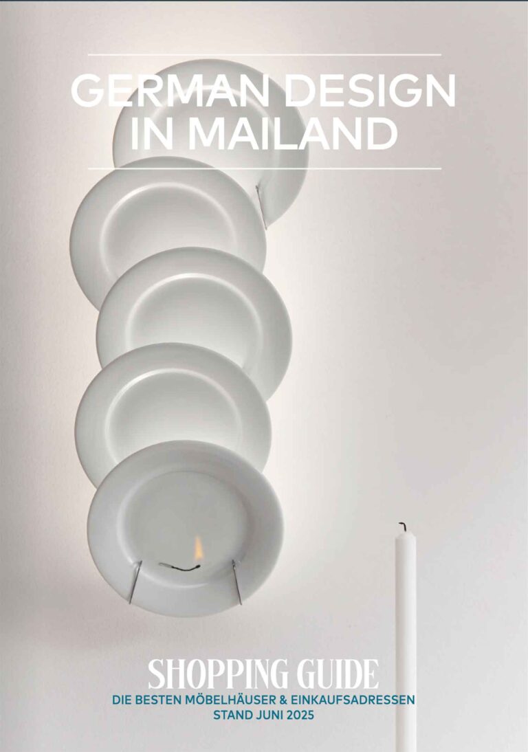 SHOPPING GUIDE, GERMAN DESIGN IN MAILAND