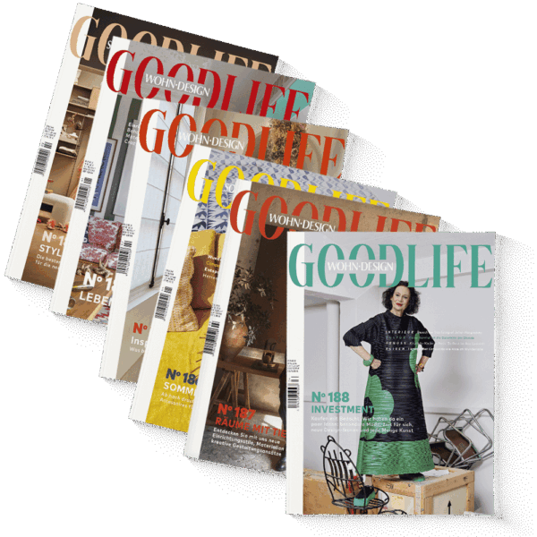 GOODLIFE Wohndesign Magazin 188 Jahres Abo